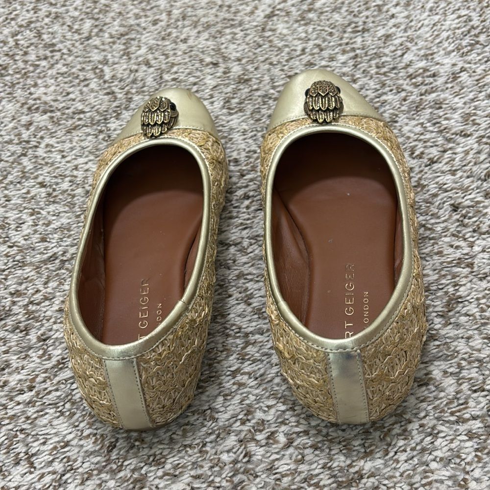Kurt Geiger Emmy Cap Toe Ballet Flats 37 - Picture 5 of 11